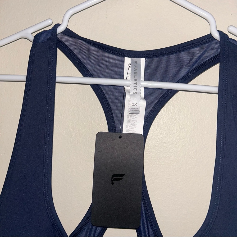 NWT Fabletics Pleated Active Mini Dress - Picture 2 of 4